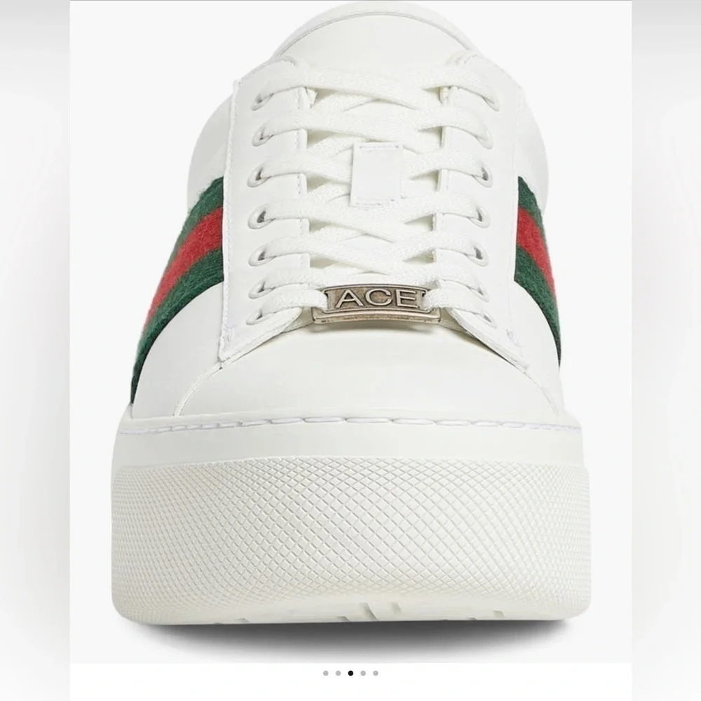 Gucci Men's Gucci Ace Leather Sneakers